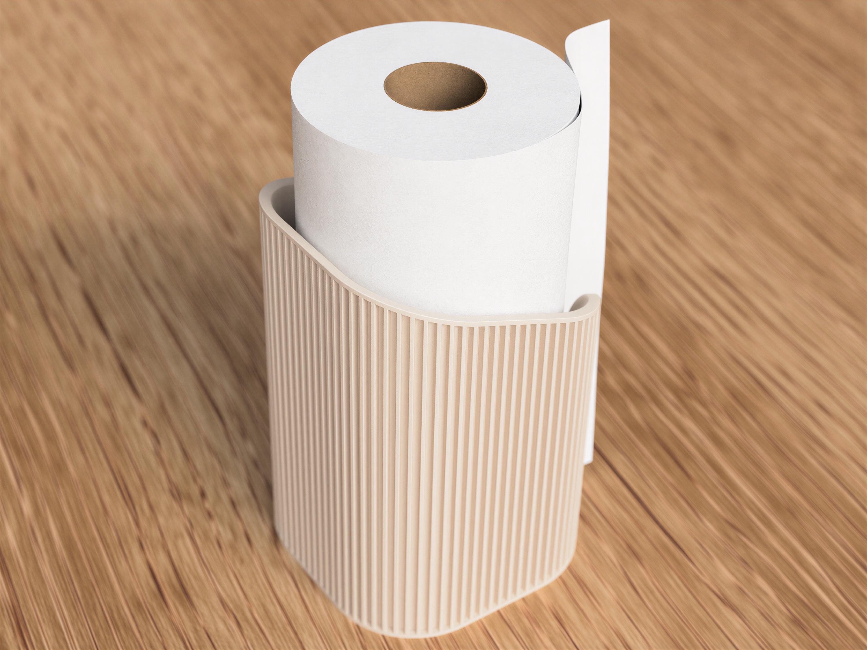 Modern Ribbed Paper Towel Holder – photo 9